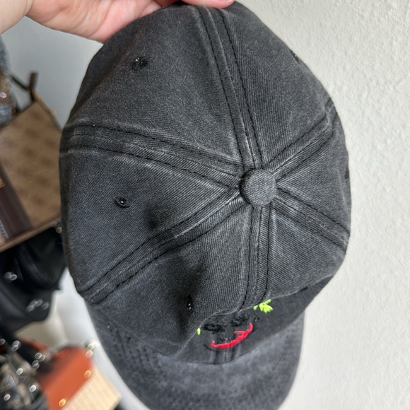 Faded Black Designed JOKER Embroidered Hat - New and Hand Made! - Picture 6 of 6